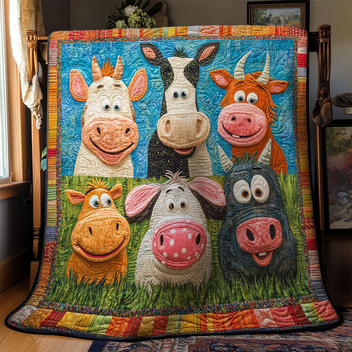 Barnyard Buddies WN1803020CL Quilt
