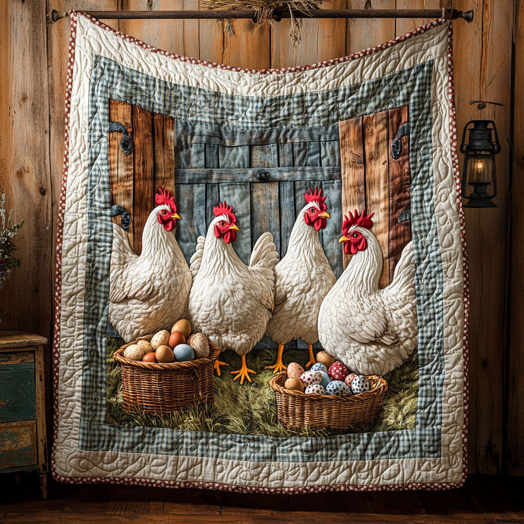The Coop Crew WY2708014CL Quilt