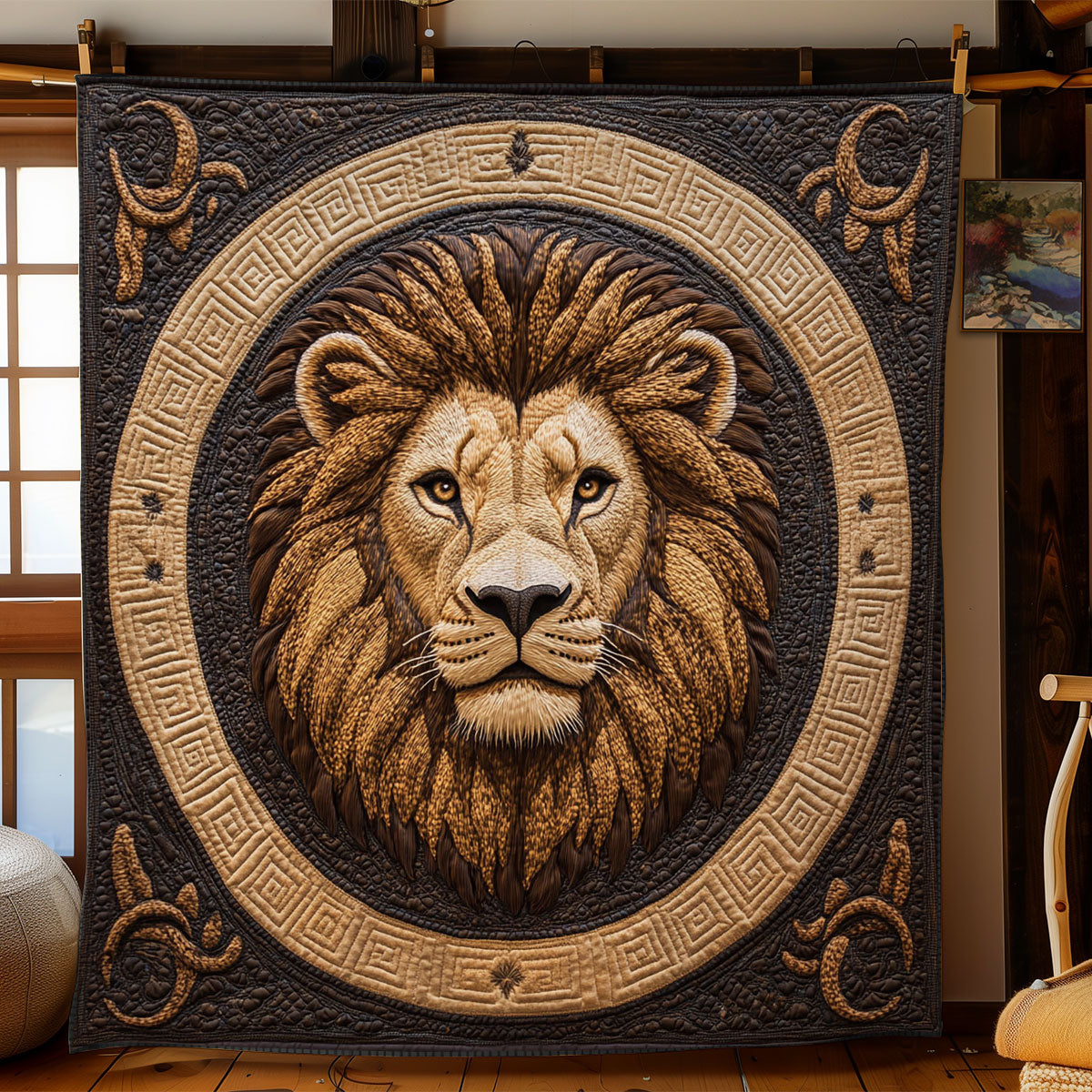 Flame Lion WN1807053CL Quilt