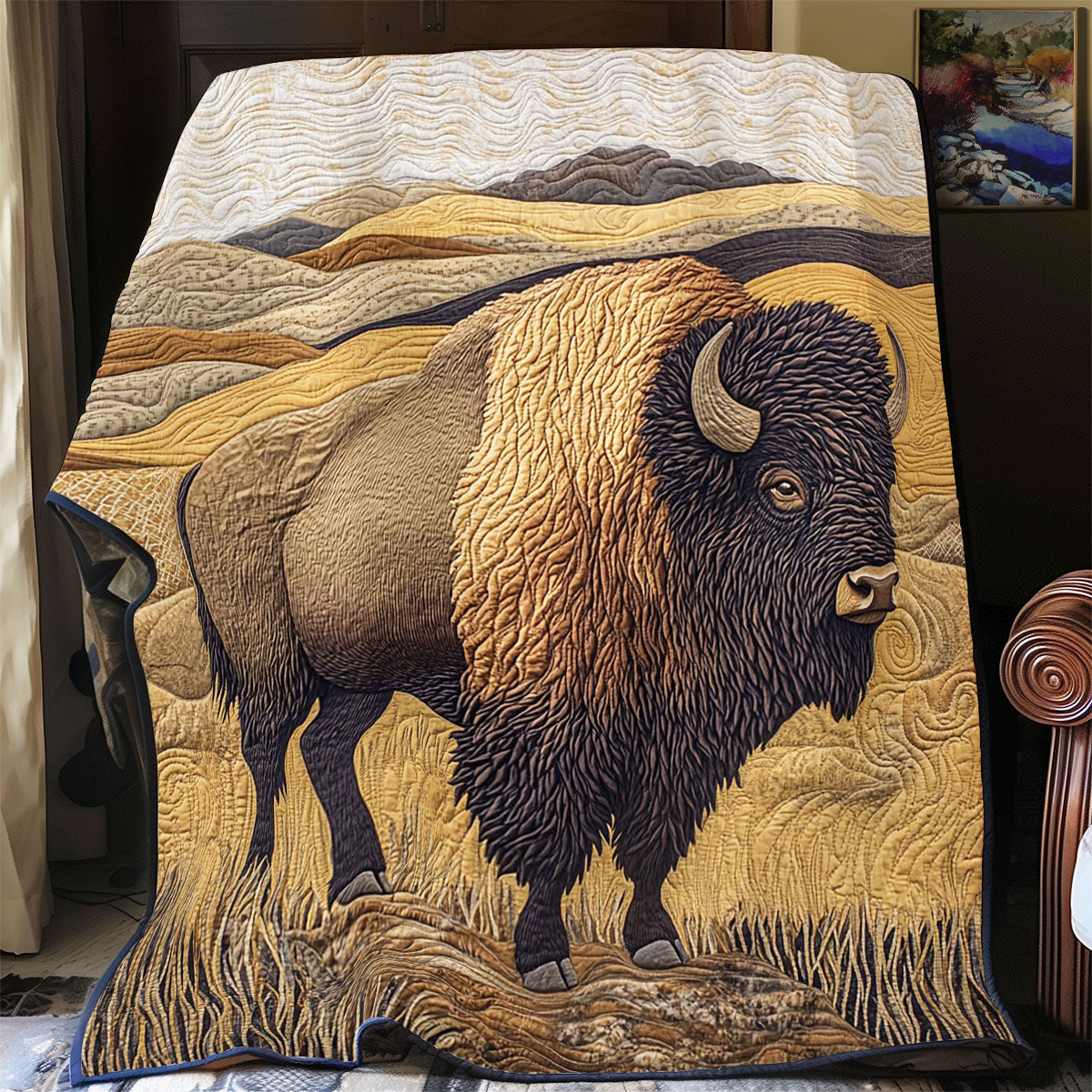Buffalo Bison WY1303010CL Quilt