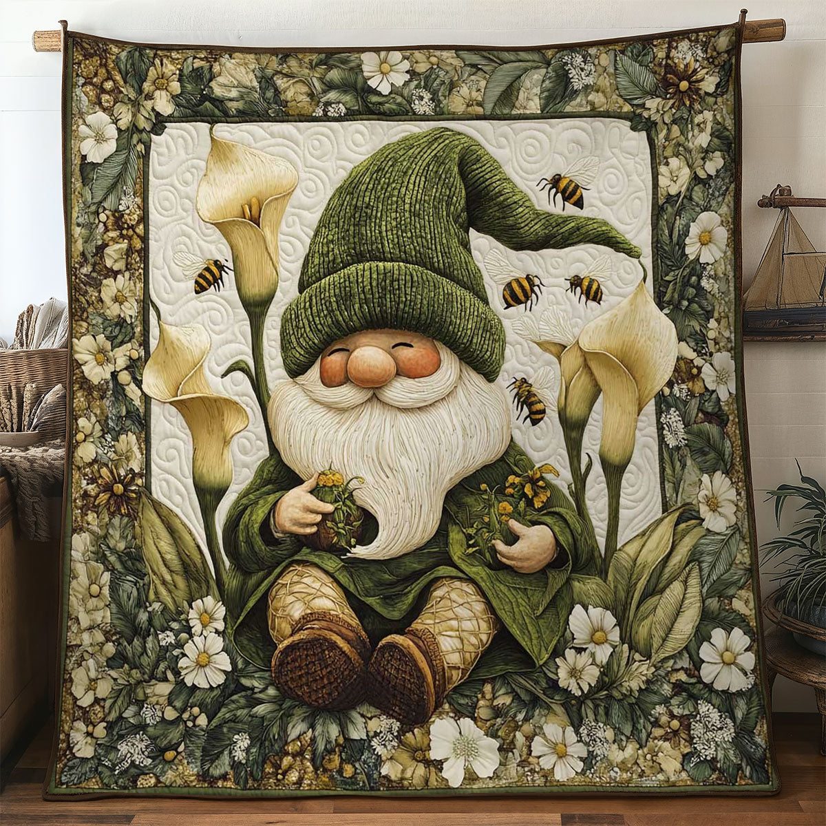 Secret Gnome WN2305058CL Quilt