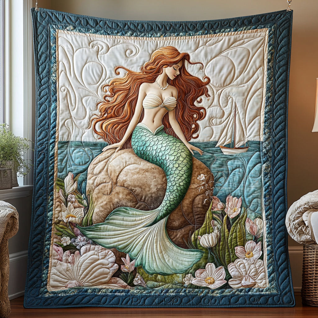 The Splendid Mermaid CQ1206020CL Quilt