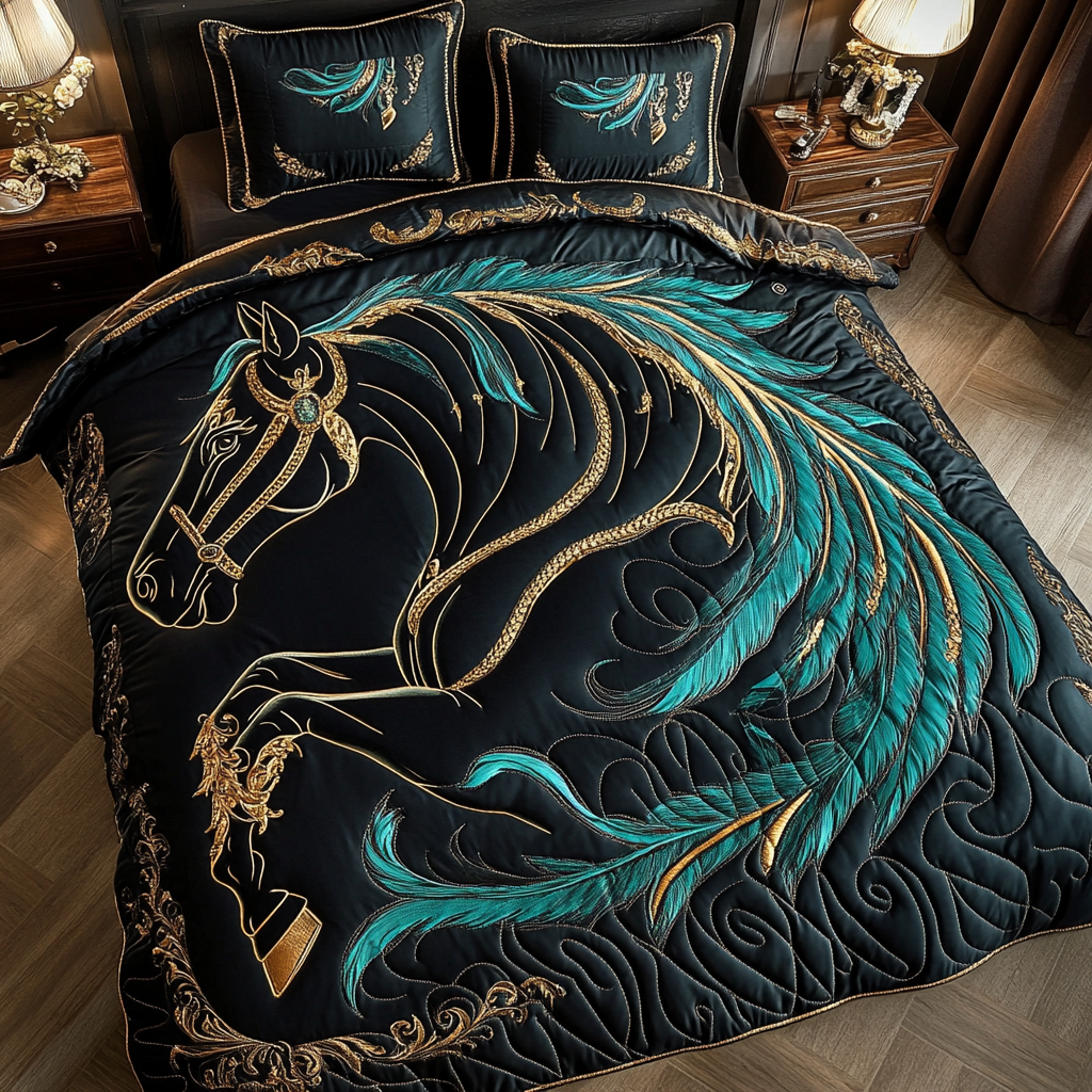 Celestial Stallion YR2201018CL Duvet Cover Set
