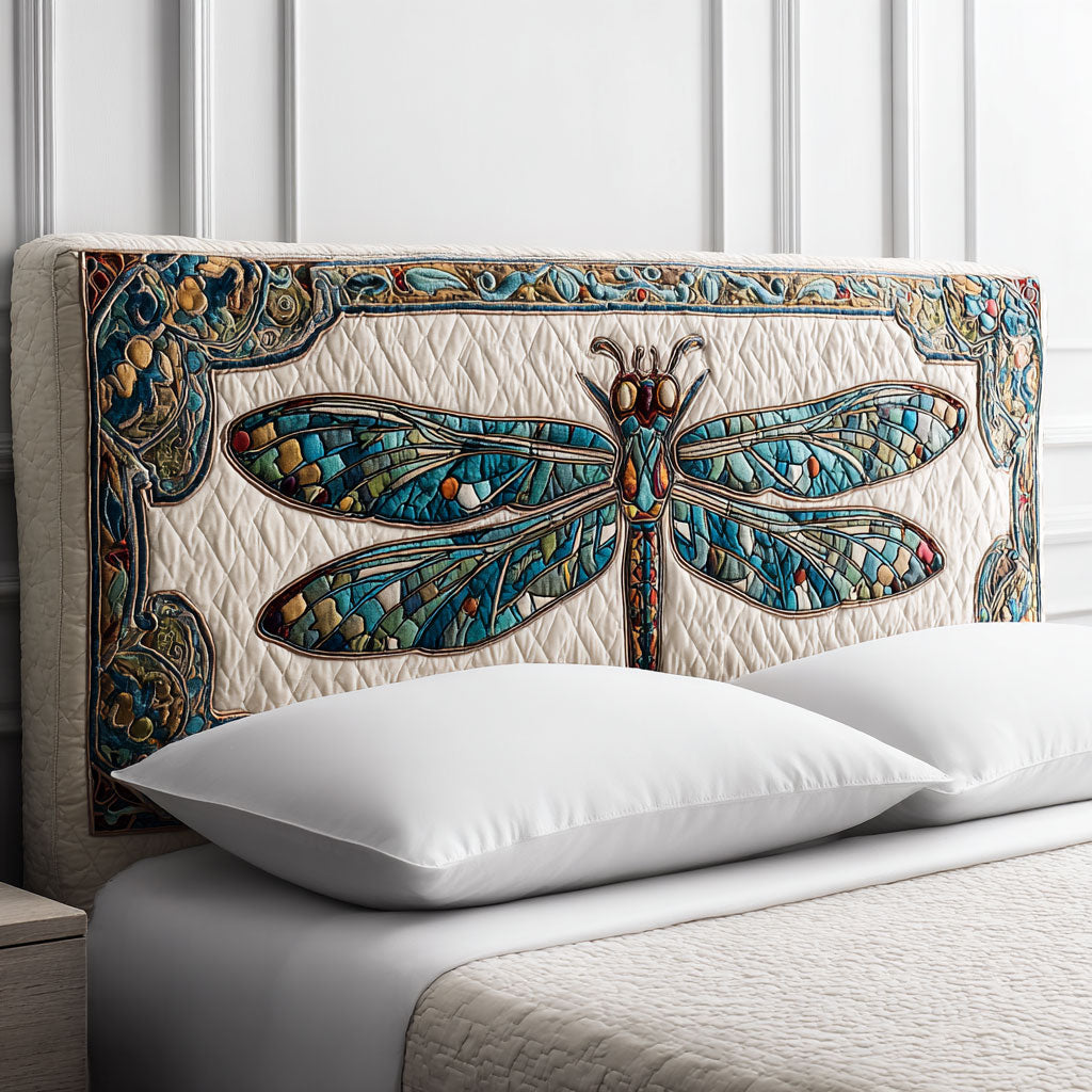 Cerulean Winglight WJ1912004CL Quilted Headboard Slipcover