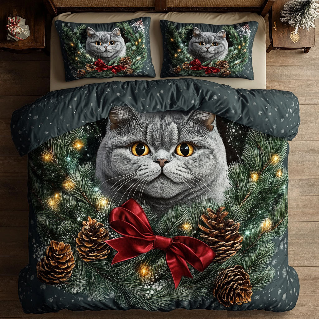 British Shorthair Glow CW0811021CL Duvet Cover Set