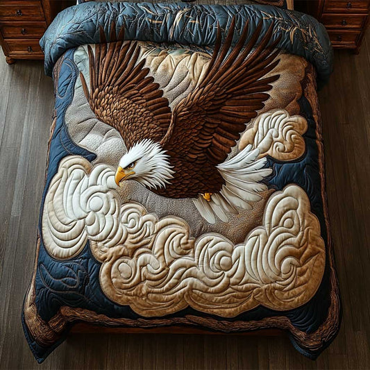 Blissful Bald Eagle WP1102031CL Quilt