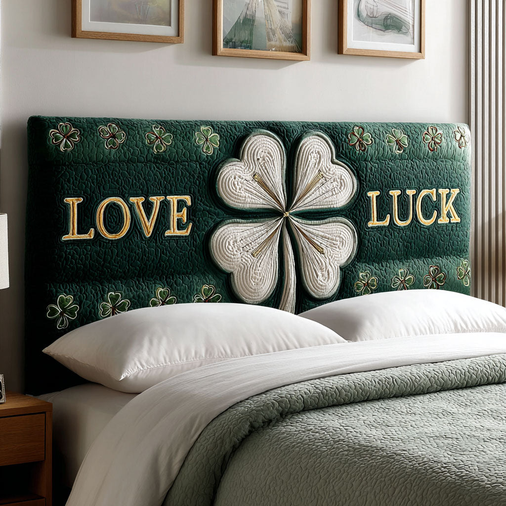 Charm Of Clover WJ0501022CL Quilted Headboard Slipcover