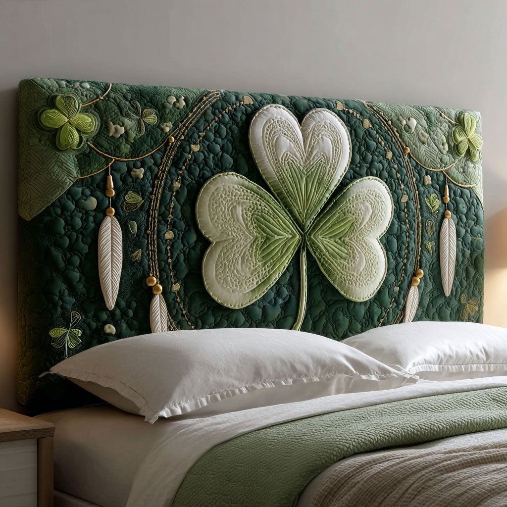 Clover Dream Charm WJ2512005CL Quilted Headboard Slipcover