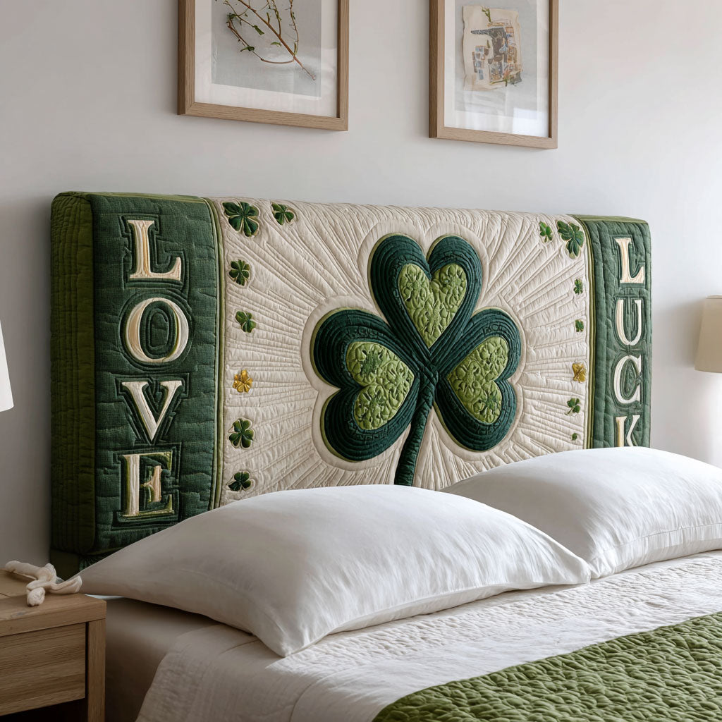 Clover Lucky Charm WJ0501024CL Quilted Headboard Slipcover