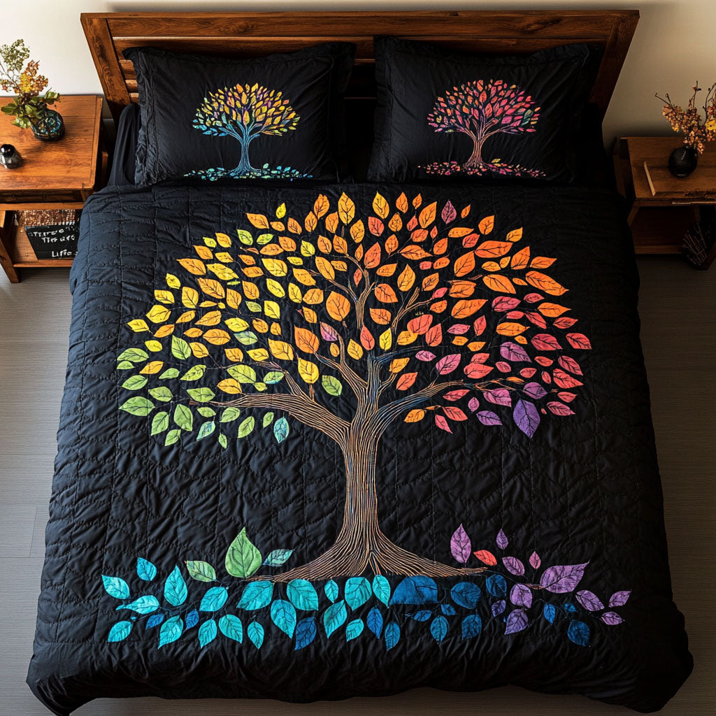 Colorful Tree Of Life WY0708044CL Duvet Cover Set