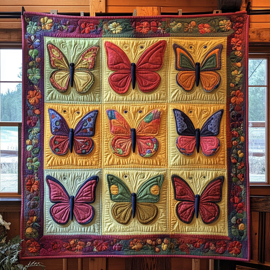 Colorful Wings CP2406051CL Quilt