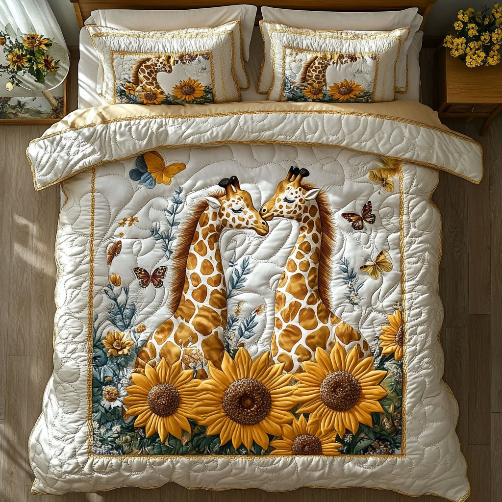 Couple Giraffe WX1403077CL Duvet Cover Set