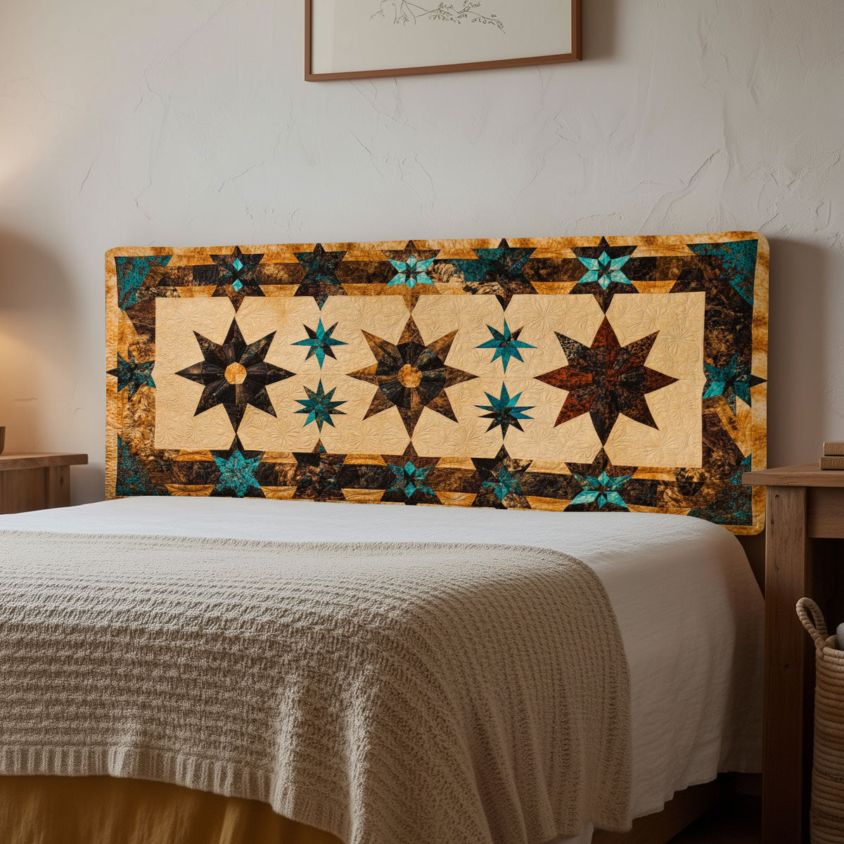 Cowboy Star WJ0501058CL Quilted Headboard Slipcover