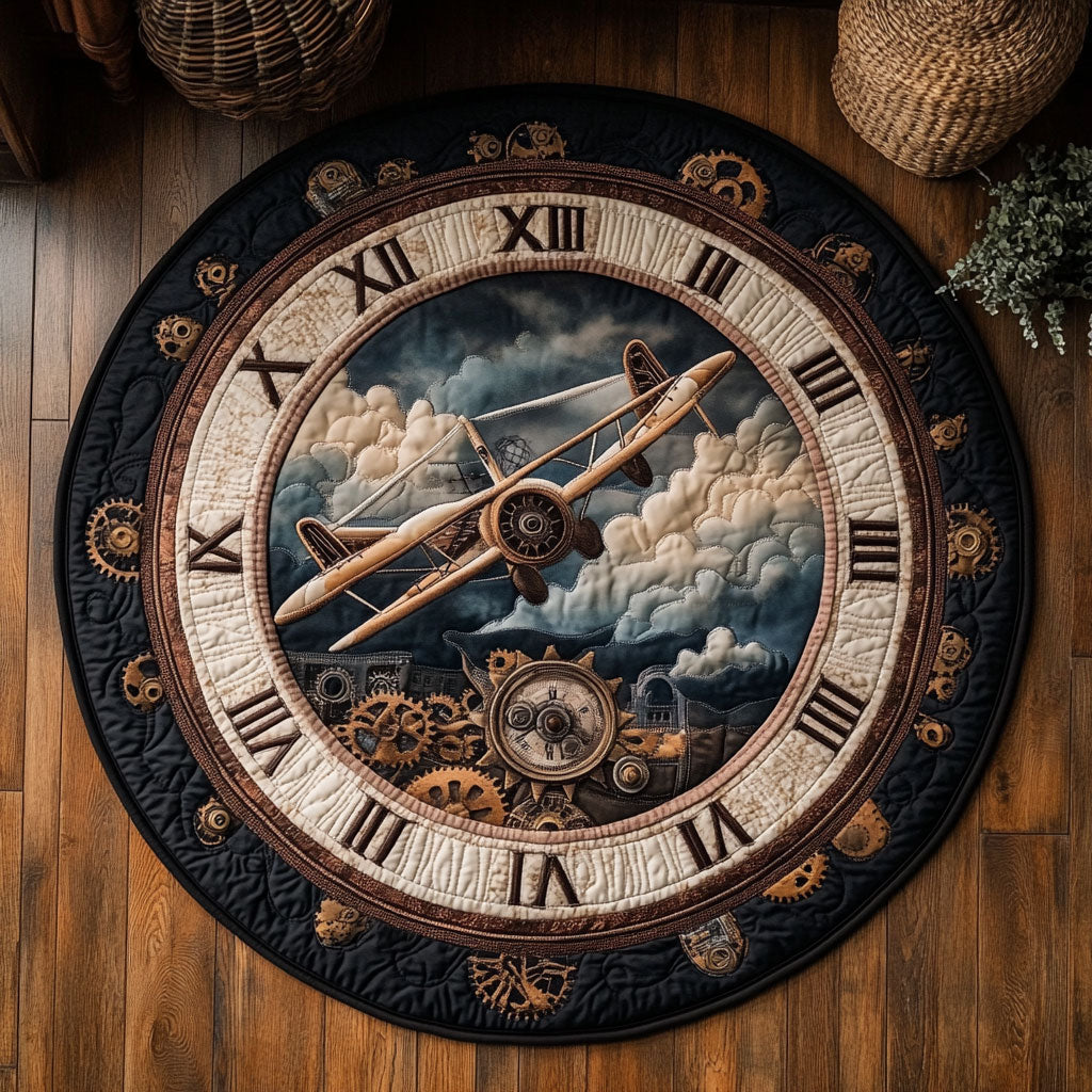 Aviator Legacy Anchor WY3006008CL Quilted Round Mat