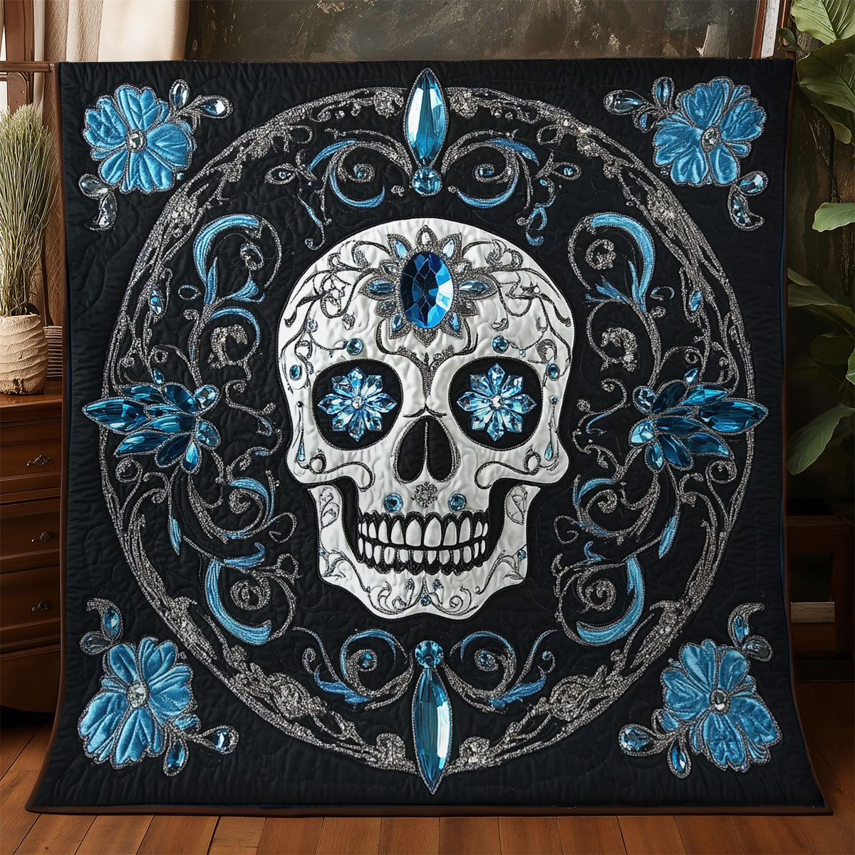Majestic Skull WX3105044CL Quilt