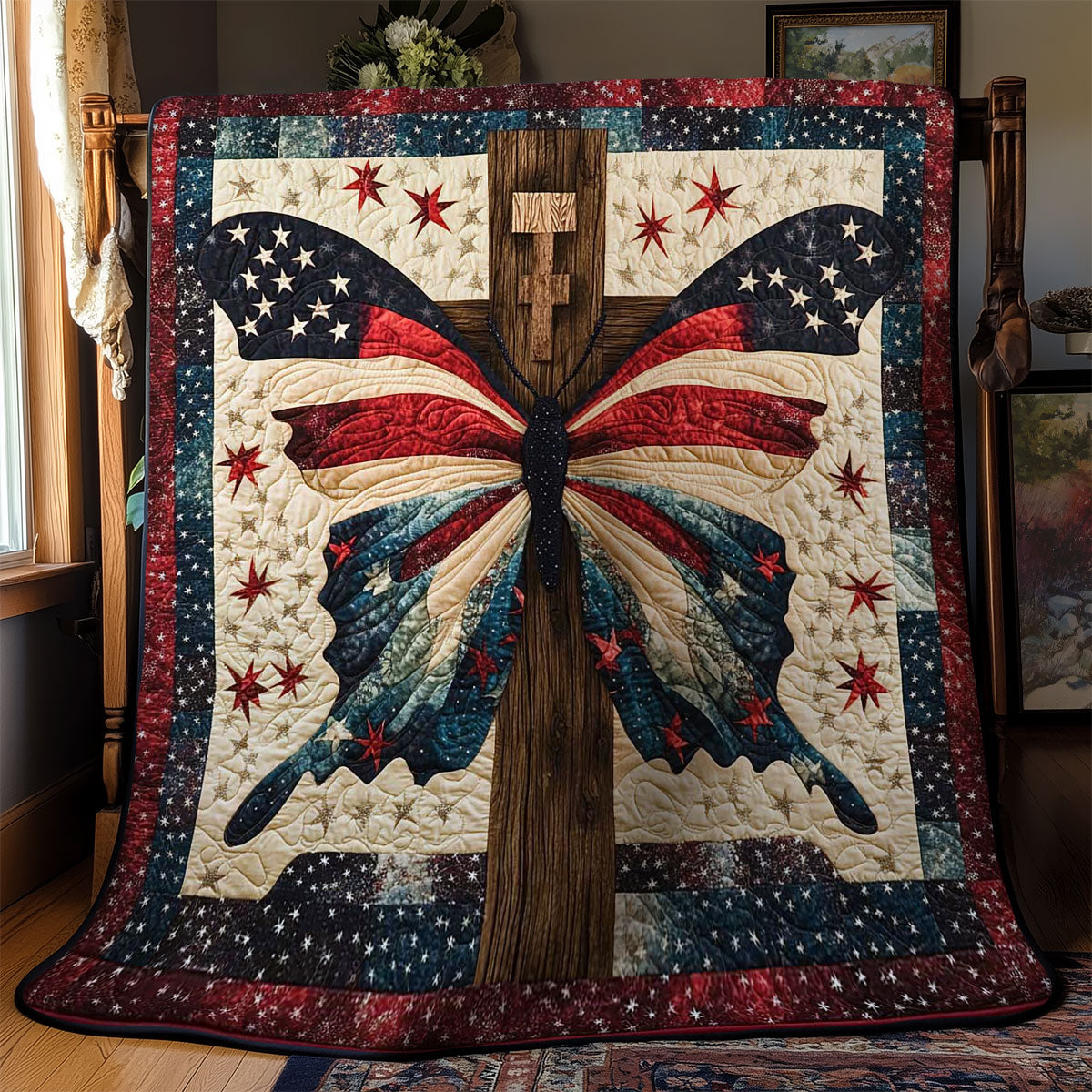 American Wings Butterfly WN3012003CL Quilt
