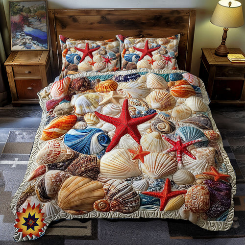 Sea Shell And Starfish WY0312094CL Duvet Cover Set