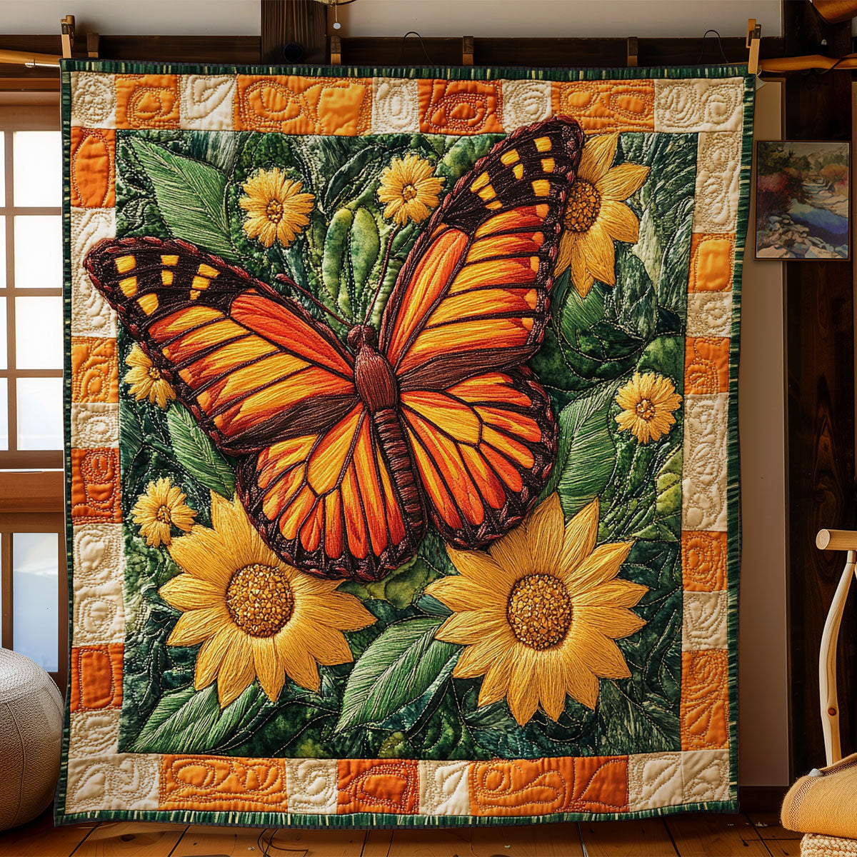 Butterfly Flight WN3005009CL Quilt