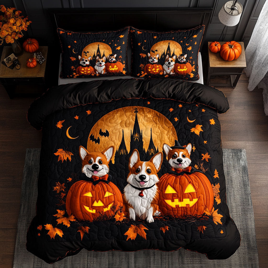 Corgi Enchanted Night WN3107013CL Duvet Cover Set
