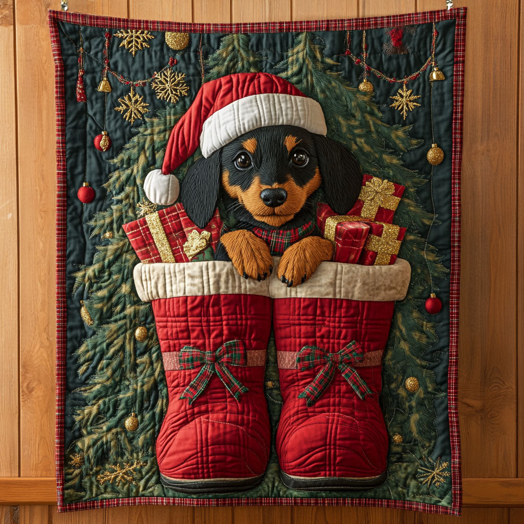 Santa Boots CP2509068CL Quilt