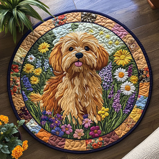 Cute Garden CM2105011CL Quilted Round Mat