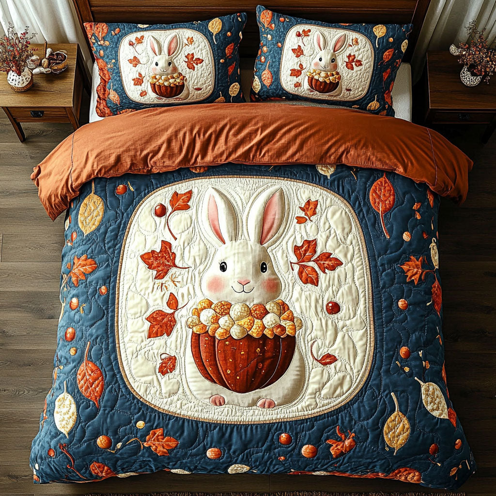 Rabbit Harvest Basket DH2009039CL Duvet Cover Set