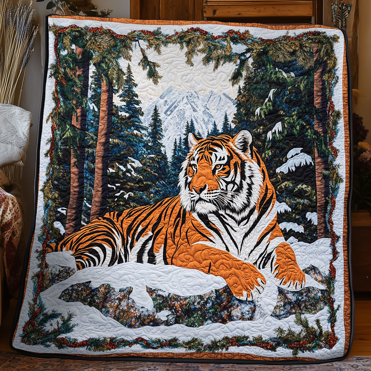 Tiger Winter WX0805039CL Quilt