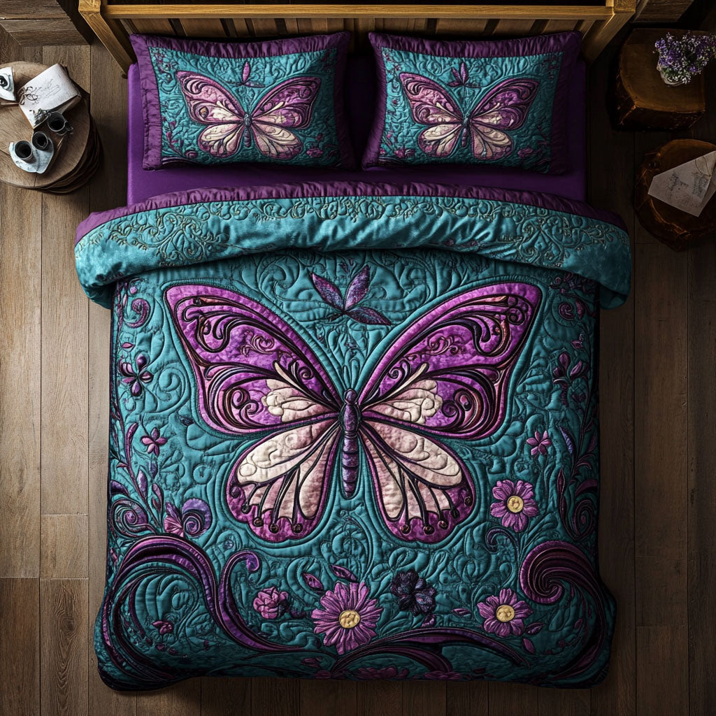 Purple Swirl WY1807056CL Duvet Cover Set