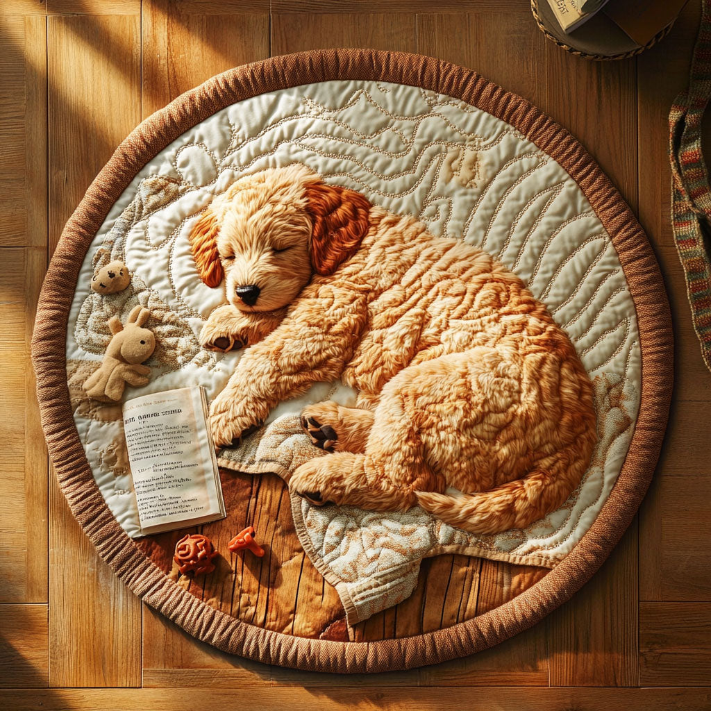 Good Night's Sleep CQ2805028CL Quilted Round Mat