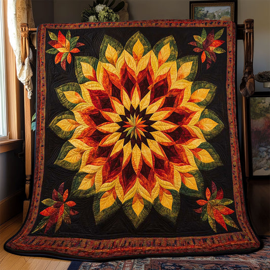 Glorious Blooming Flower WP1002015CL Quilt