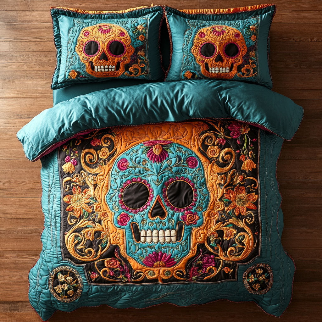 Roselace Skulls CP0508004CL Duvet Cover Set