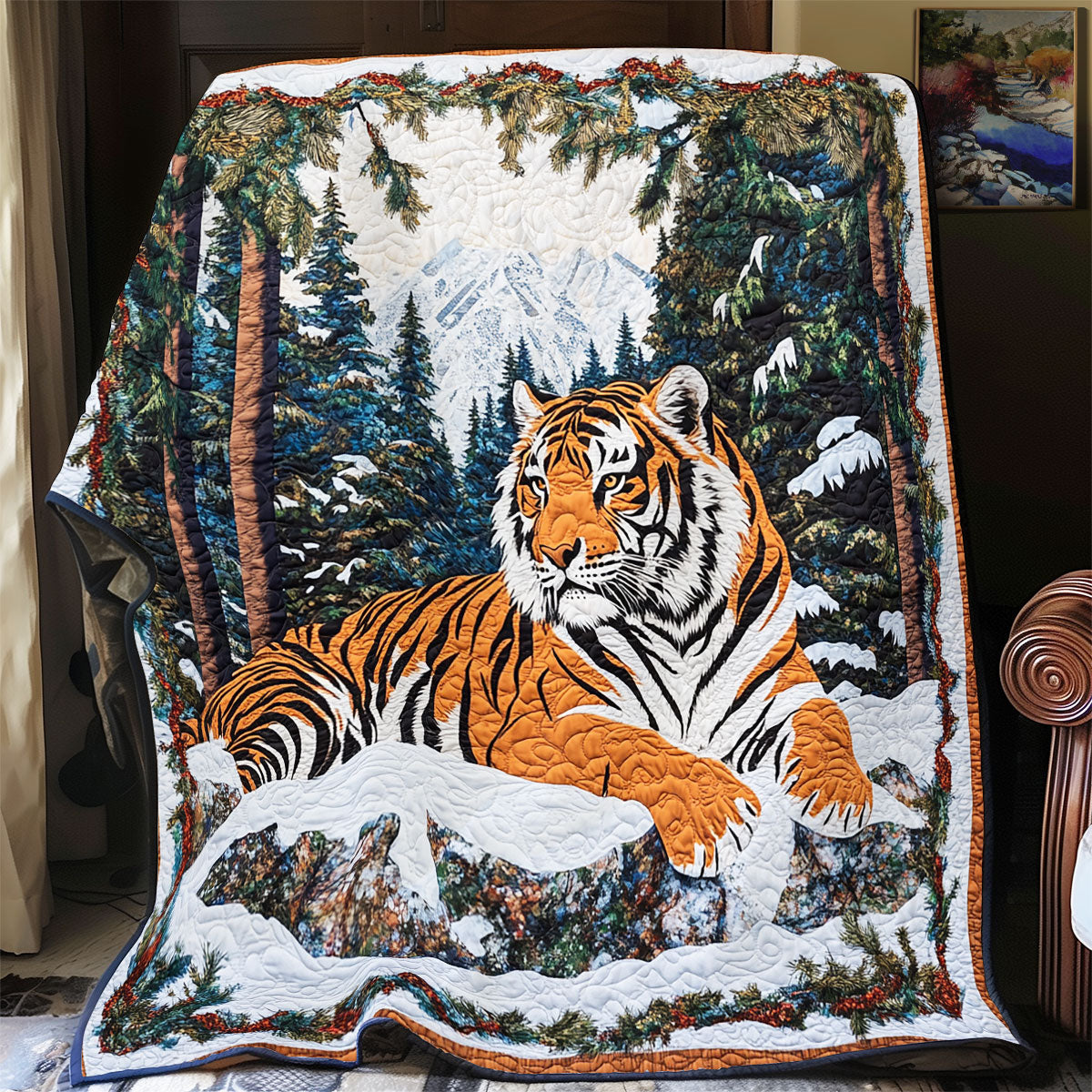 Tiger Winter WX0805039CL Quilt