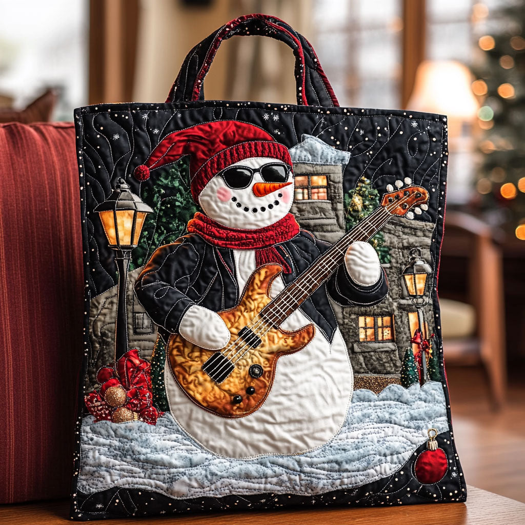 December Double Bass LT2511010CL Quilted Tote Bag