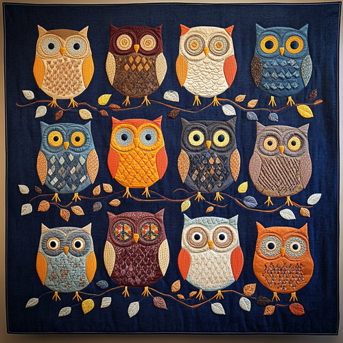 Love Owls XR1112006CL Quilt
