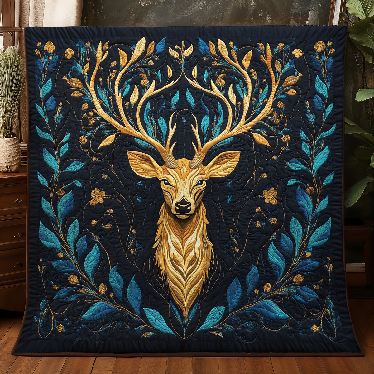 Majestic Deer WX0406031CL Quilt