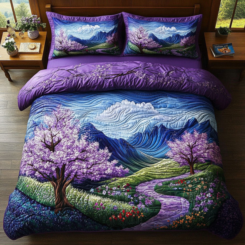 Lavender Mountain WX0506015CL Duvet Cover Set