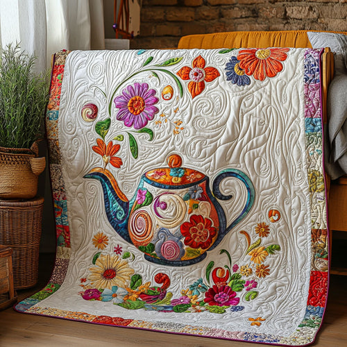 Floral Tea Time CW1006028CL Quilt