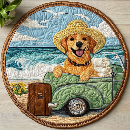 Beach Buddy CW1006006CL Quilted Round Mat
