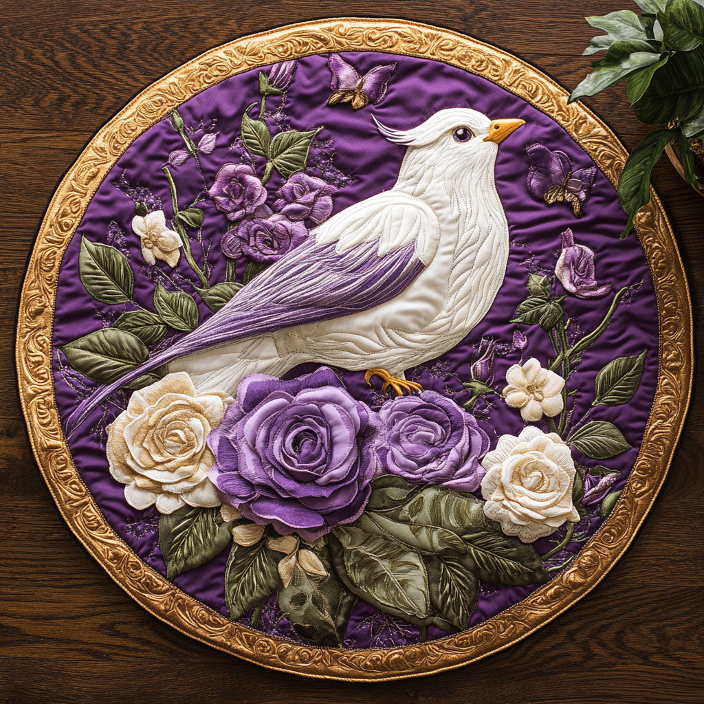 Feathered Friends CM0605023CL Quilted Round Mat
