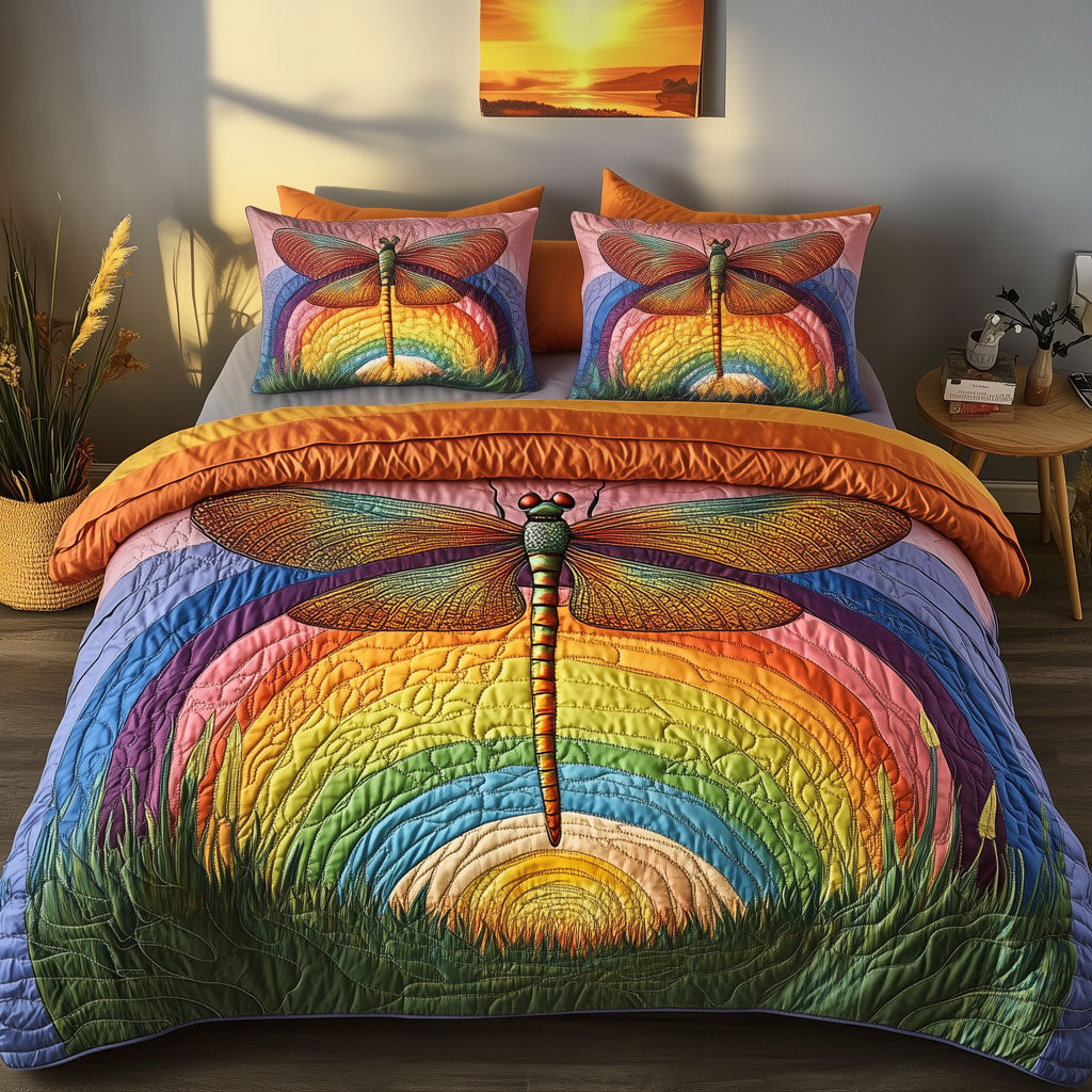 Rainbow Dragonfly LT0310017CL Duvet Cover Set