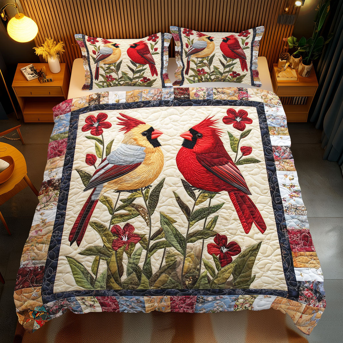 Cardinal Symphony WJ2512027CL Duvet Cover Set