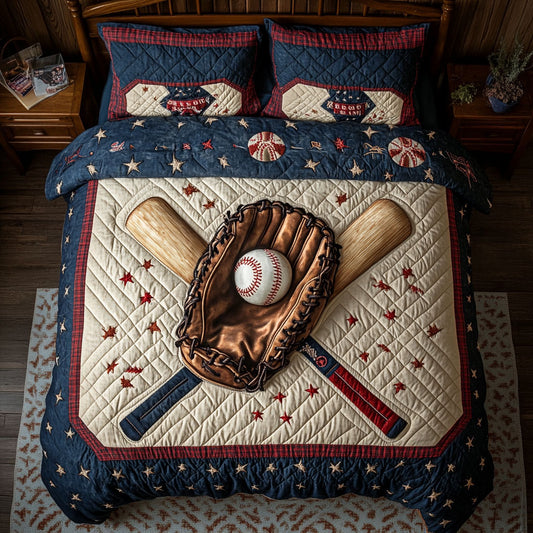 Passion For Baseball CQ0506019CL Duvet Cover Set