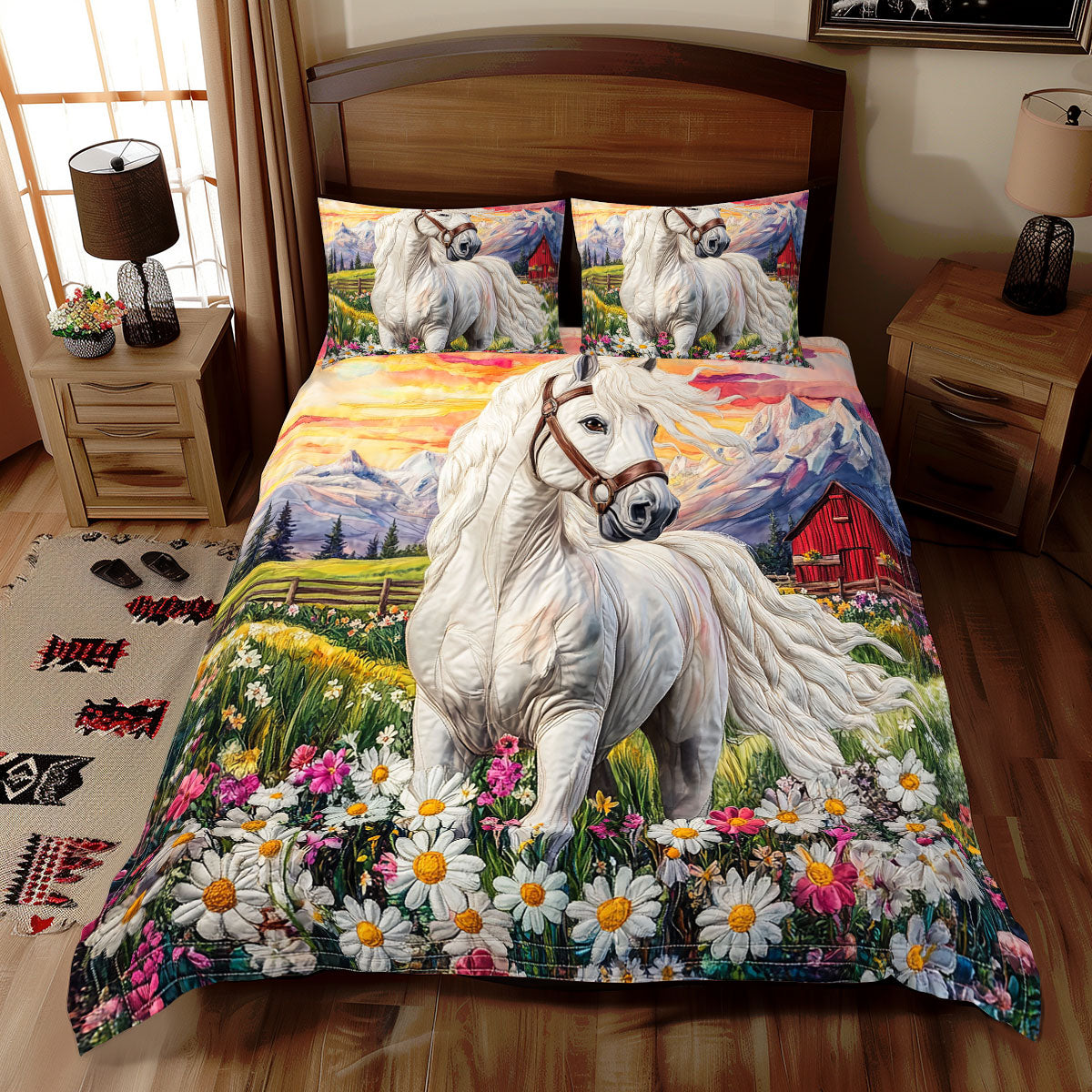 Majestic Horse WX1312088CL Duvet Cover Set