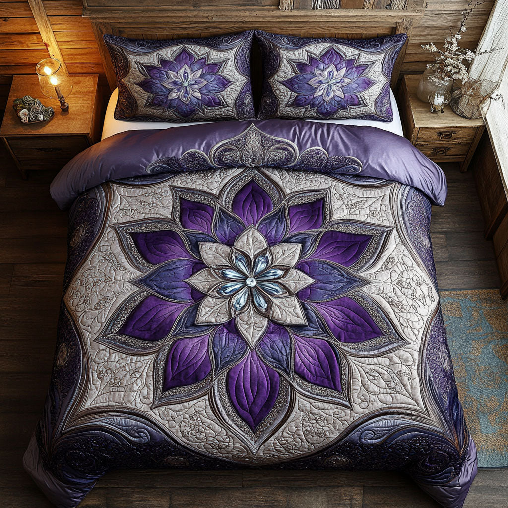 Majestic Plum Blossom CW1507027CL Duvet Cover Set