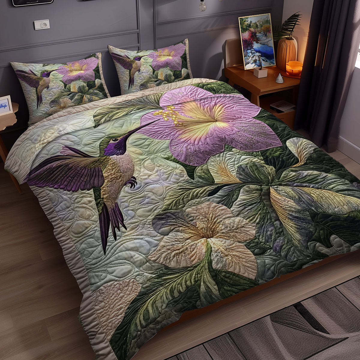 Hummingbird WX2211075CL Duvet Cover Set