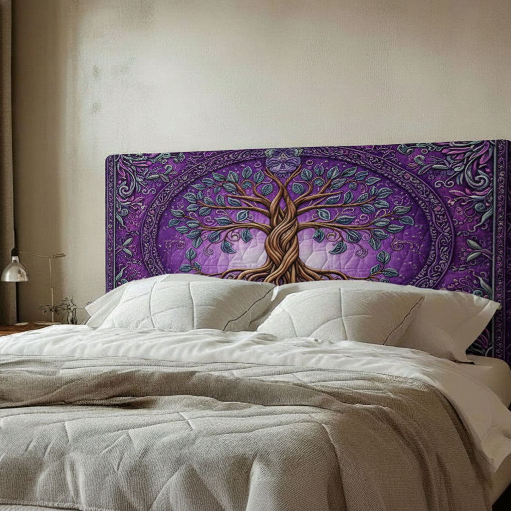 Sacred Tree WJ1012012CL Quilted Headboard Slipcover