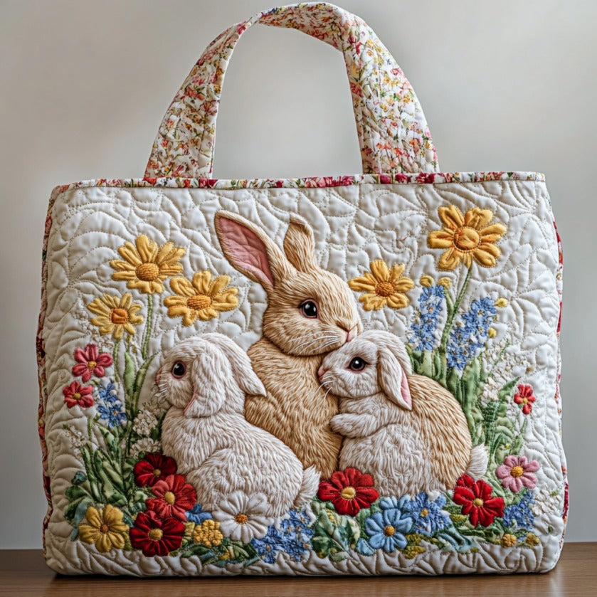 Mother Rabbit XR2509007CL Quilted Tote Bag