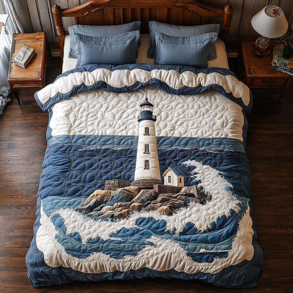 Solid Lighthouse CQ0505017CL Duvet Cover Set