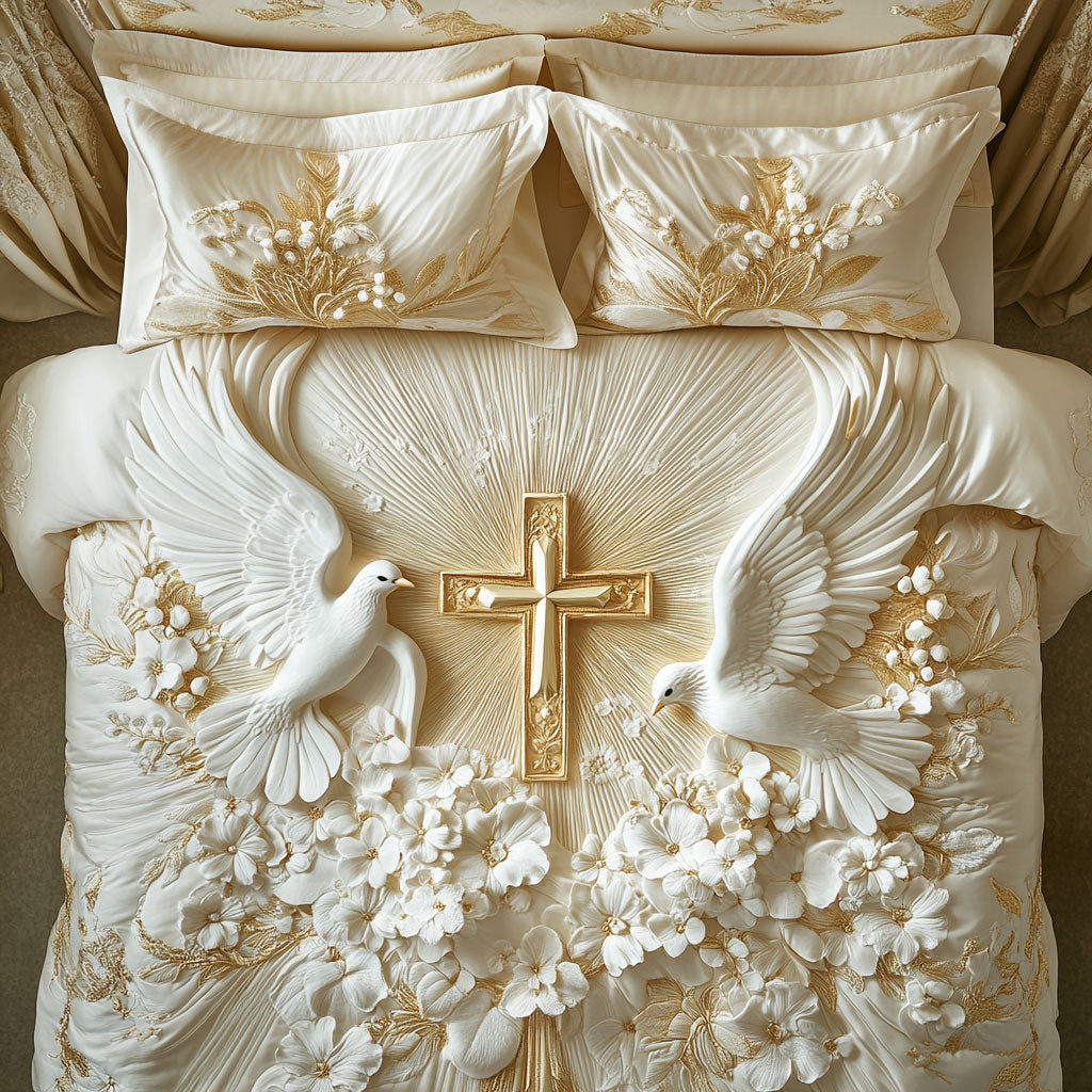 Dove Dear God WU2002030CL Duvet Cover Set