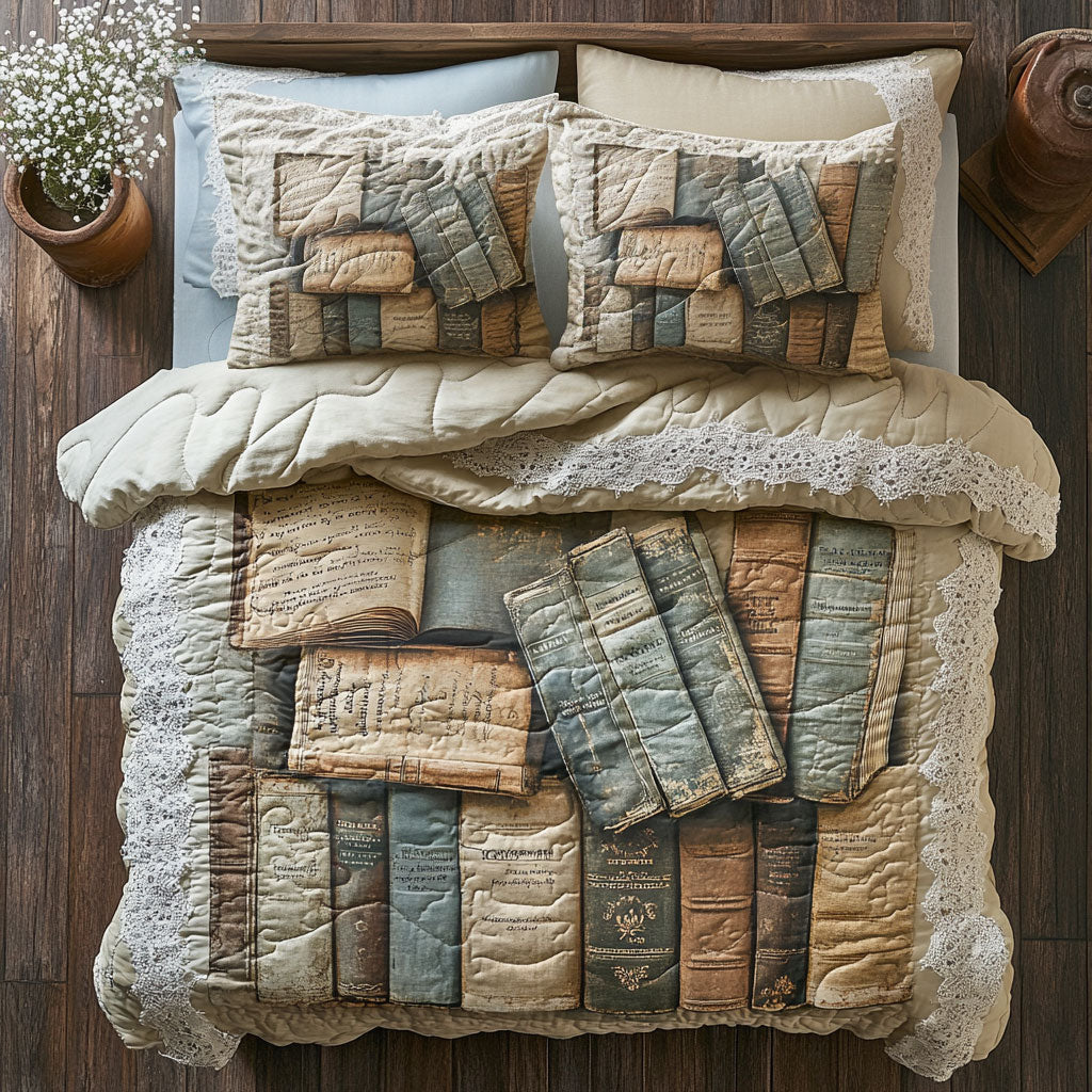 Dreamy Bookshelf WU2002027CL Duvet Cover Set